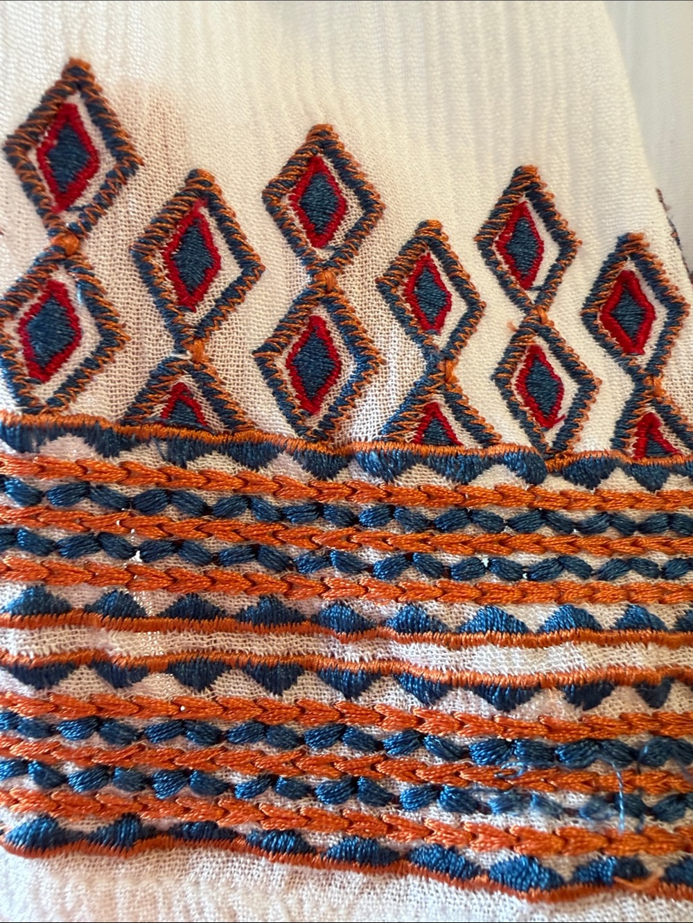 NWOT RAGA Women’s Peplum Bohemian Top - Picture 4 of 7